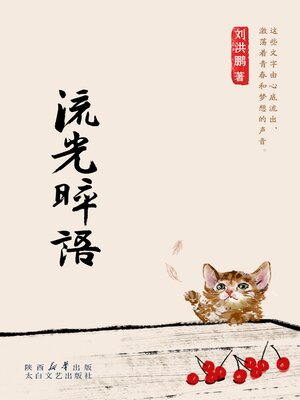 cover image of 流光晬语